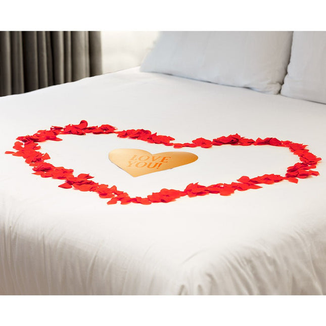 Rode Rozenblaadjes 288st van Boland koop je bij Partywinkel