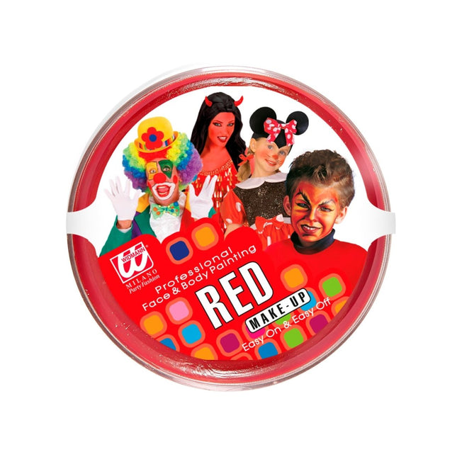 Rode Schmink 25gr van Widmann koop je bij Partywinkel