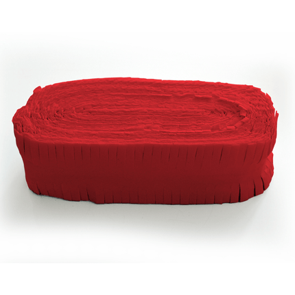 Rode Slingers Crepe 24m - Partywinkel - 5712735011644