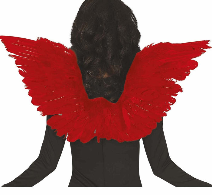 Rode Vleugels 62cm van Fiestas Guirca koop je bij Partywinkel