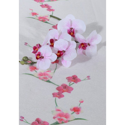 Runner da tavola floreale Orchidee 5m