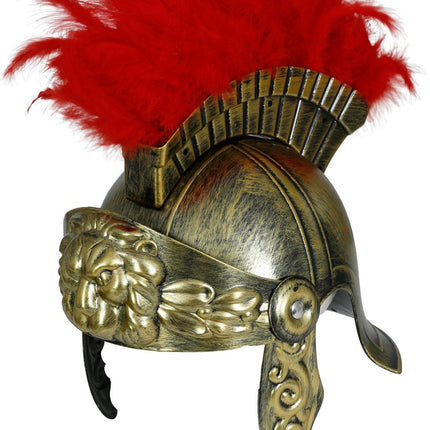Romein Helm Rood Goud Heren van Fiestas Guirca koop je bij Partywinkel