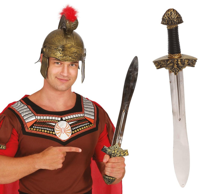 Romeins Zwaard Zilver 56cm van Fiestas Guirca koop je bij Partywinkel