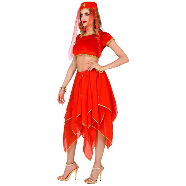 Rood Gouden Rok van Widmann koop je bij Partywinkel