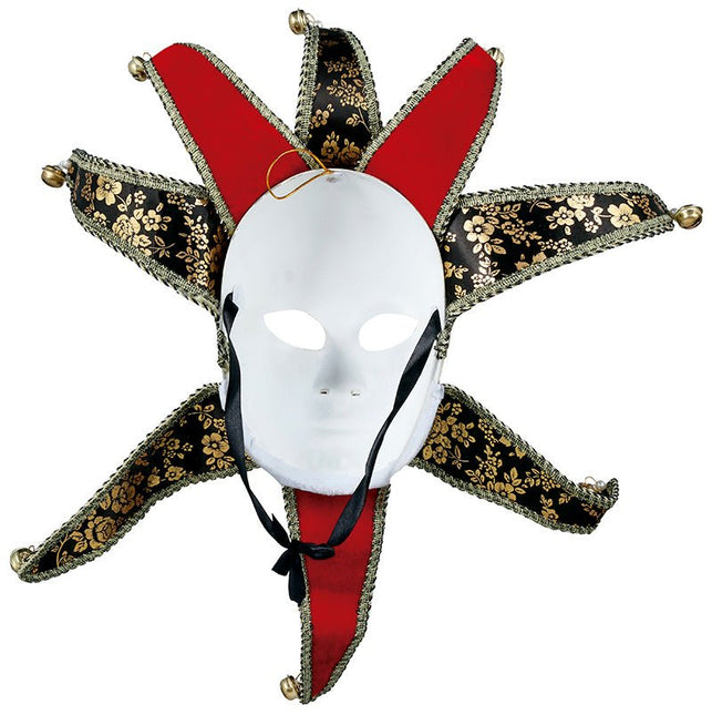 Rood Masker Venitiaans Dames van Fiestas Guirca koop je bij Partywinkel