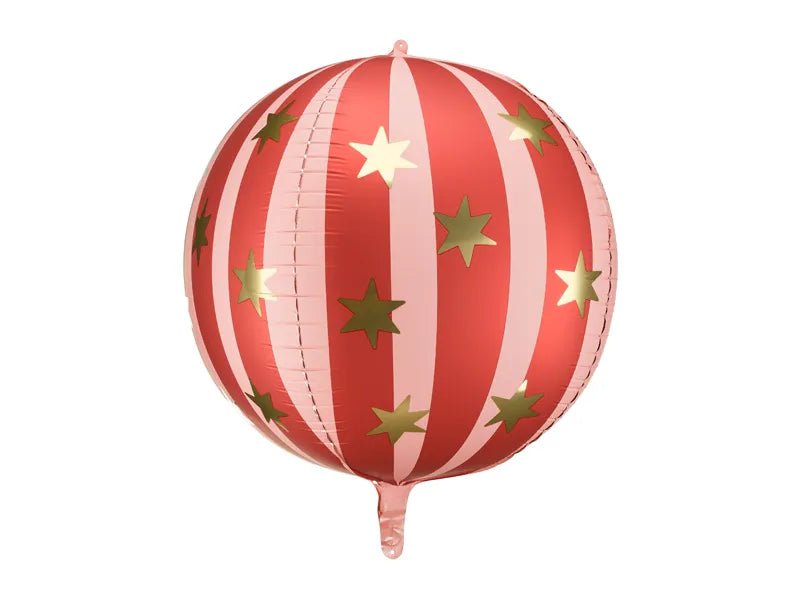 Rood Roze Helium Ballon Sterren Leeg 75cm van Partydeco koop je bij Partywinkel
