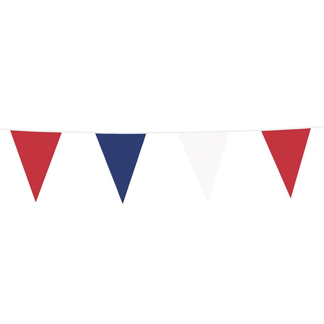 Rood Wit Blauwe Slinger Groot 10m van Boland koop je bij Partywinkel