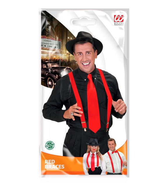 Rood Zilveren Bretels van Widmann koop je bij Partywinkel