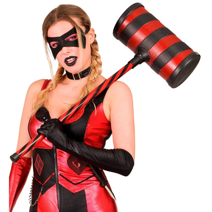 Rood Zwarte Nep Hamer 78cm van Widmann koop je bij Partywinkel