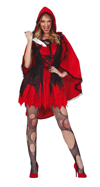 Roodkapje Halloween Kostuum Dames van Fiestas Guirca koop je bij Partywinkel