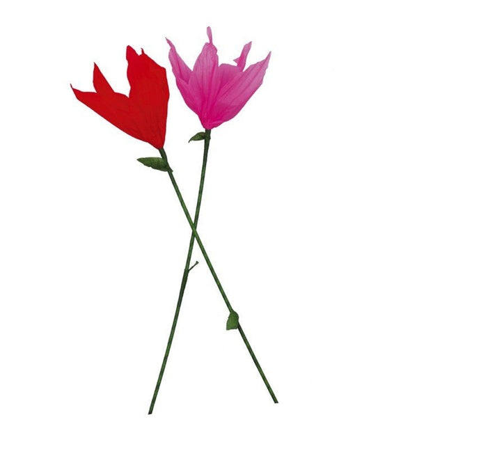 Roos met Kaars 50cm van Fiestas Guirca koop je bij Partywinkel