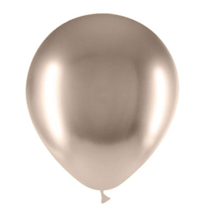 Rose Gouden Ballonnen 30cm 10st van Balloonia koop je bij Partywinkel