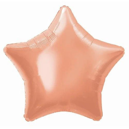 Rose Gouden Helium Ballon Leeg 50cm - Partywinkel - 011179533206