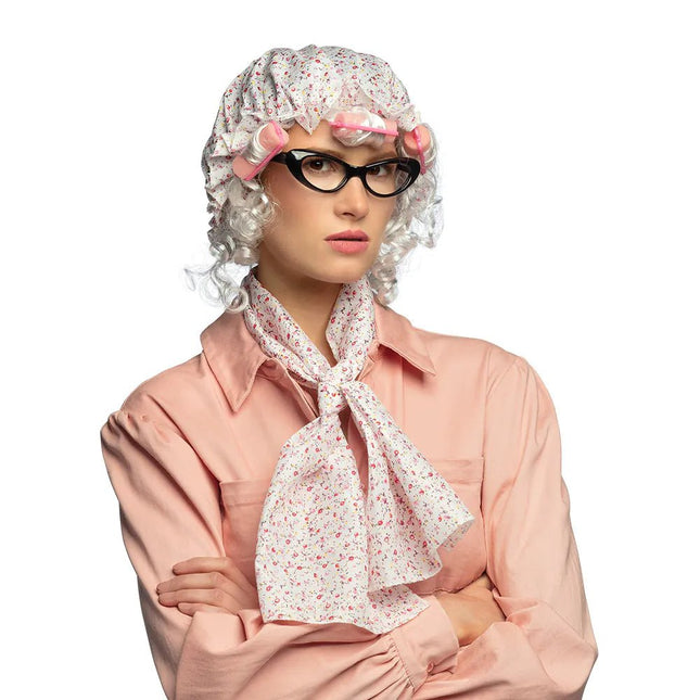 Roze Accessoireset Oma 4 delig - Partywinkel - 8712026332134