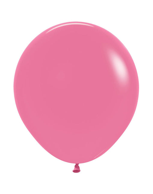 Roze Ballonnen Glans 45cm 25st van Sempertex koop je bij Partywinkel