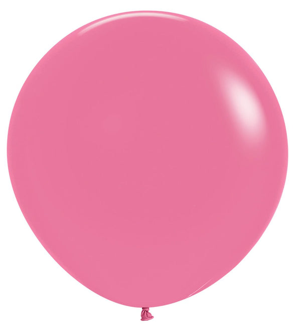 Roze Ballonnen Glans 91cm 2st van Sempertex koop je bij Partywinkel