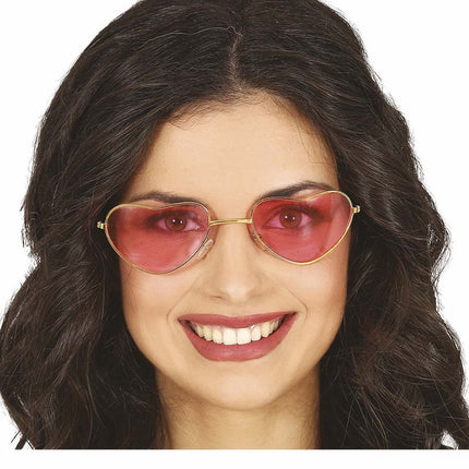 Roze Bril Hartjes van Fiestas Guirca koop je bij Partywinkel