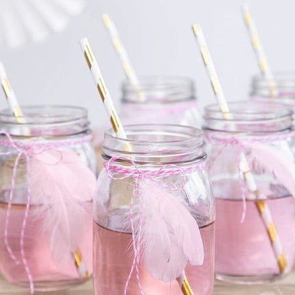 Roze Decoratie Veren 3g van Partydeco koop je bij Partywinkel