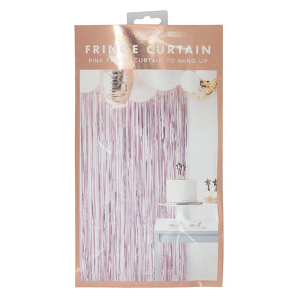 Roze Deurgordijn 2,2m van Ginger Ray koop je bij Partywinkel
