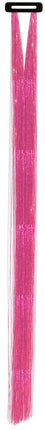 Roze Hair Extension Glitters 50cm 3st van Fiestas Guirca koop je bij Partywinkel