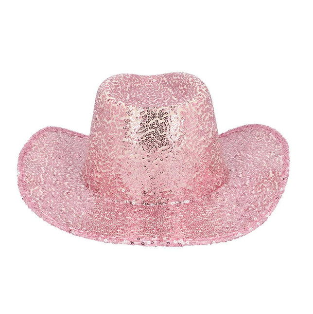 Roze Hoed Pailletten - Partywinkel - 8712026045140