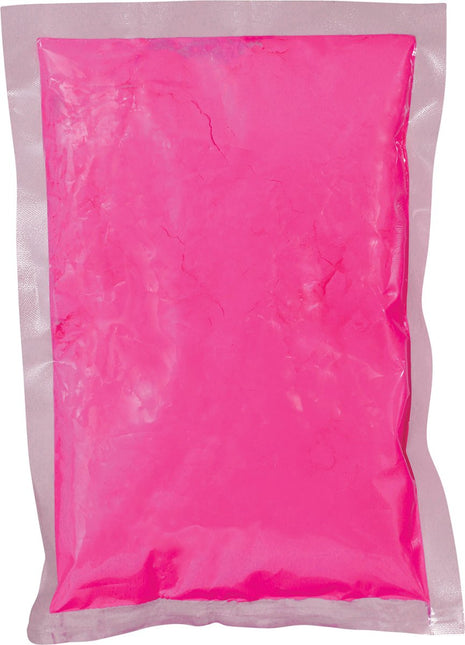Roze Holi Poeder 200gr - Partywinkel - 8434077140345