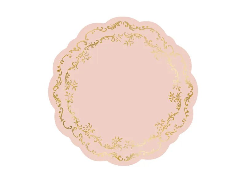 Roze Placemats 35cm 6st van Partydeco koop je bij Partywinkel