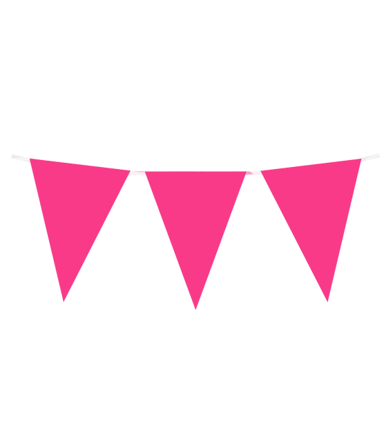 Ghirlanda rosa 10m