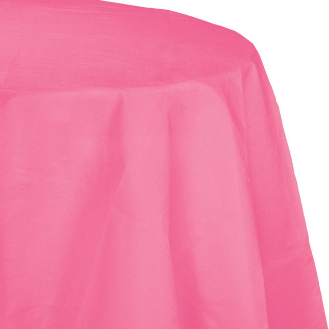 Roze Tafelkleed Plastic 2,8m van Creative Converting koop je bij Partywinkel