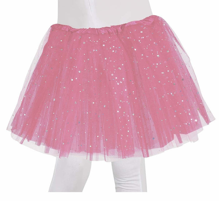Roze Tutu Sterren 30cm van Fiestas Guirca koop je bij Partywinkel