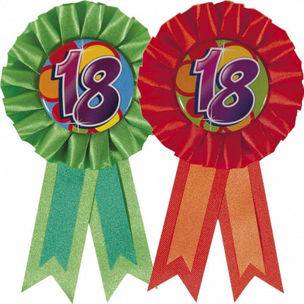 Rozet 18 Jaar van Haza Witbaard koop je bij Partywinkel