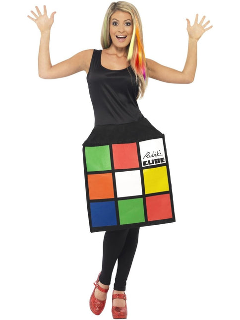 Rubik's Cube 3D Kostuum Dames van Smiffys koop je bij Partywinkel