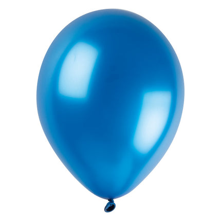 Palloncini blu a forma di perla, 30 cm, 50 pezzi