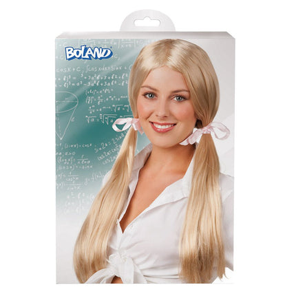 Schoolmeisje Pruik - Partywinkel - 8712026863799