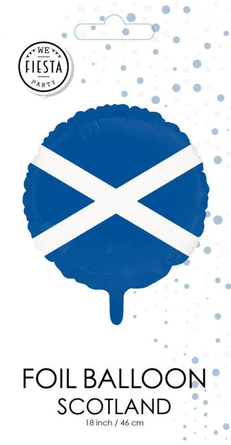 Schotland Helium Ballon 45cm van WeFiesta koop je bij Partywinkel