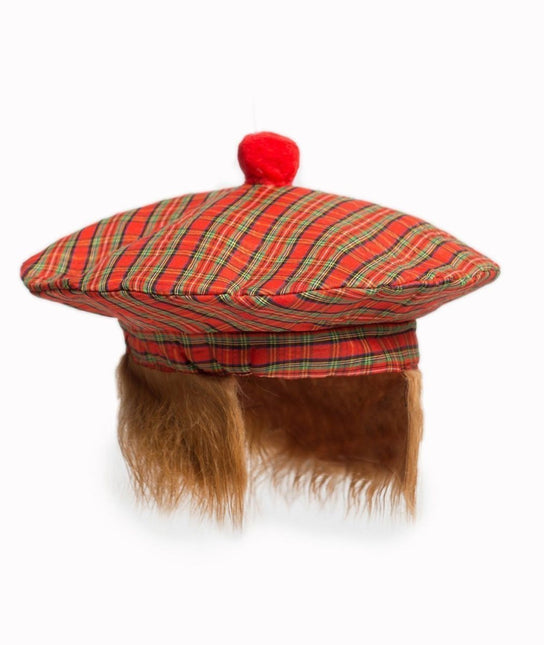Schotse Baret Haar van Partychimp koop je bij Partywinkel