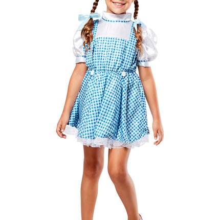 Costume da Dorothy in paillettes per bambine blu
