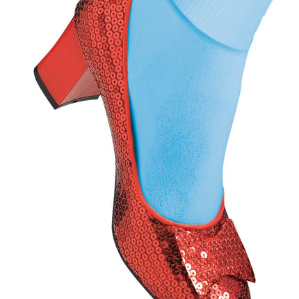 Scarpe Dorothy con paillettes rosse