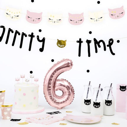 Servetten Kat 33cm 20st van Partydeco koop je bij Partywinkel