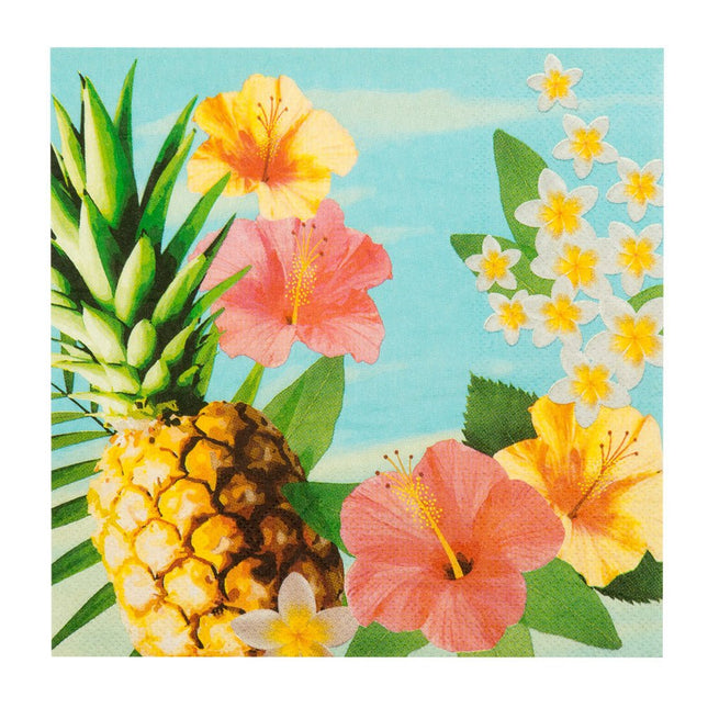 Servetten Paradise Papier 33cm van Boland koop je bij Partywinkel