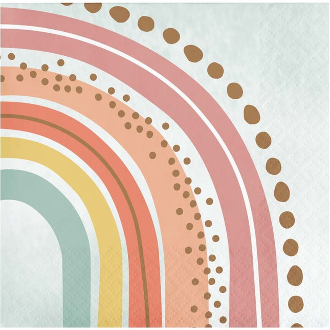Servetten Regenboog 16st van Creative Converting koop je bij Partywinkel