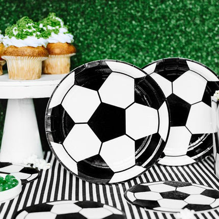Servetten Voetbal 13,5cm 20st van Partydeco koop je bij Partywinkel