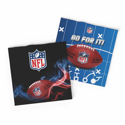 Tovaglioli NFL 33 cm, 20 pezzi