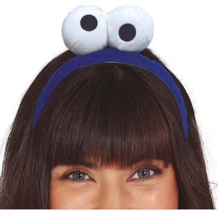 Sesamstraat Haarband Koekiemonster - Partywinkel - 8434077165126