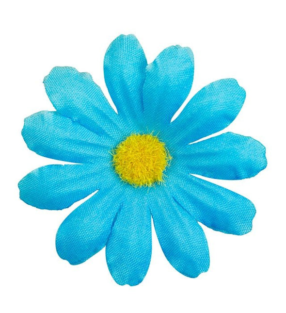 Set Van 20 Decoratieve Licht Blauwe Bloemen van Widmann koop je bij Partywinkel