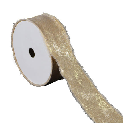 NASTRO DI RASO ORO SHEHERAZADE 3 CM X 5 M
