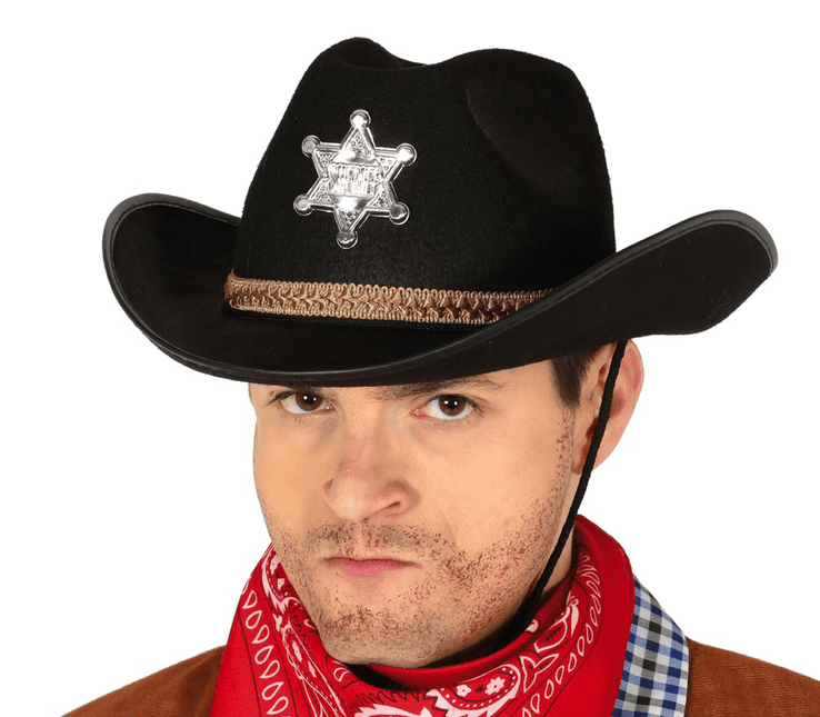 Sheriff Cowboyhoed van Fiestas Guirca koop je bij Partywinkel