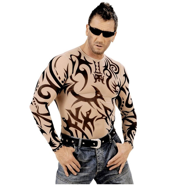 Shirt Tattoo Doorns van Widmann koop je bij Partywinkel