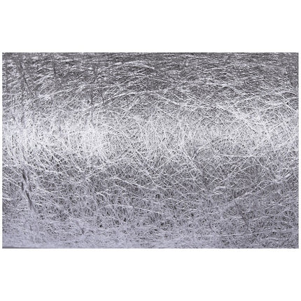 Runner da tavolo argento lucido 10M 30cm