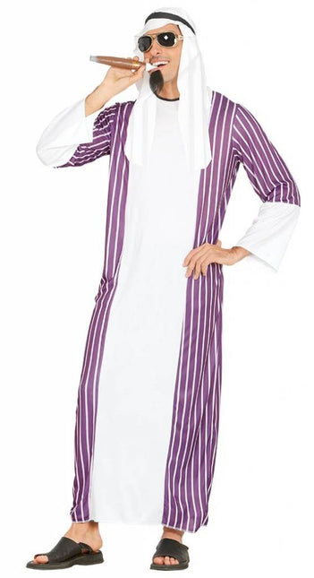Sjeik Kostuum Arabisch L - Partywinkel - 8434077800676